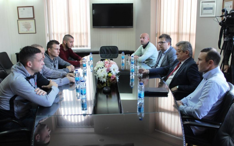 Prijem za zlatne boksere