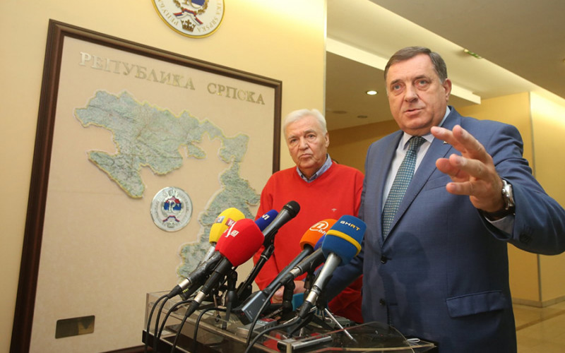 Pavić i Dodik: Ostaje koalicija na nivou RS