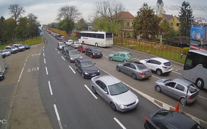 Pojačan saobraćaj na izlazu iz BiH