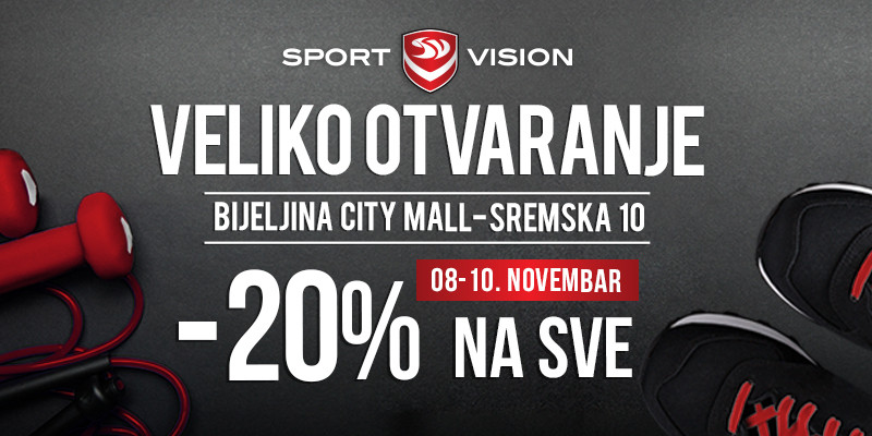 Nova i još modernija SPORT VISION radnja u Bijeljini