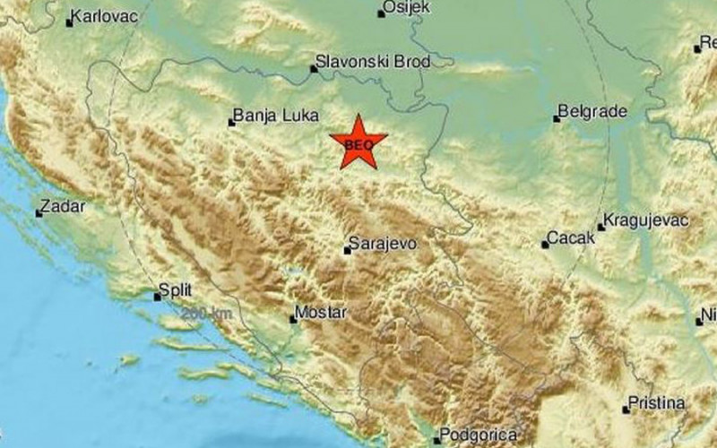Novi zemljotres u BiH
