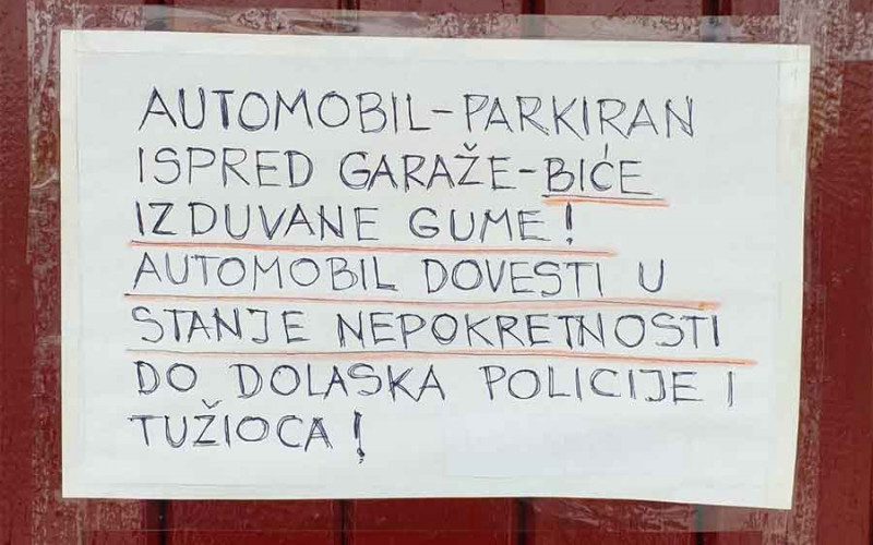 Upozorenje nesavjesnim vozačima nasmijalo Banjalučane