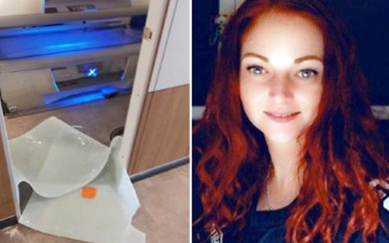 Maja je 10 sati bila zarobljena u solarijumu