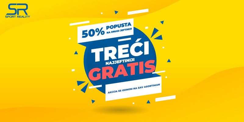 POPUST OD 50% ILI POKLON? POŽURI DO SPORT REALITY PRODAVNICE!