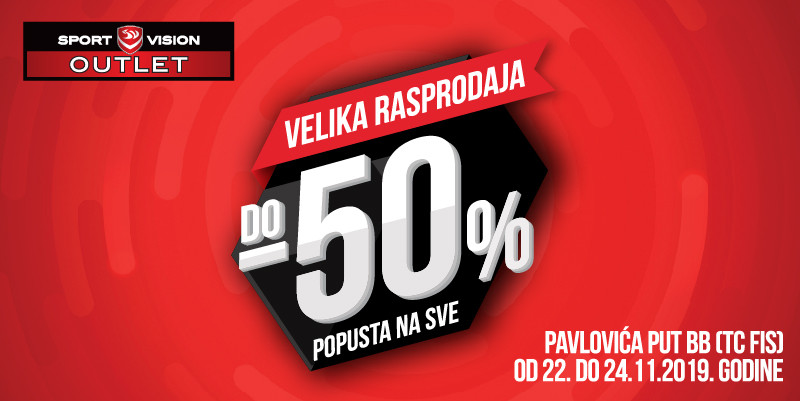 Velika SPORT VISION OUTLET rasprodaja Bijeljina