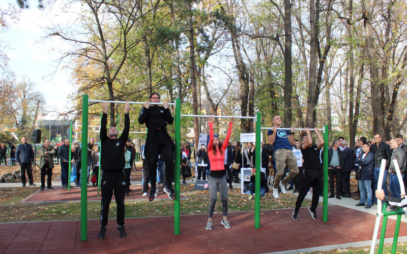 Građani Bijeljine dobili teretanu na otvorenom