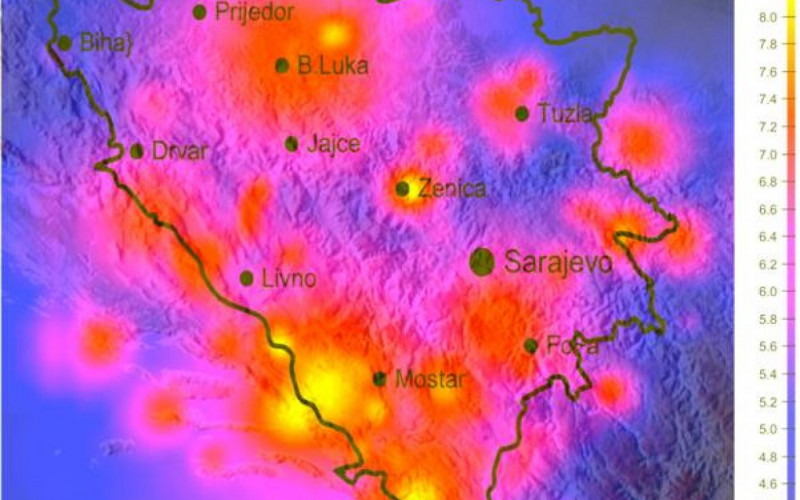 Opasnost: U ovim dijelovima BiH može doći do razornih potresa