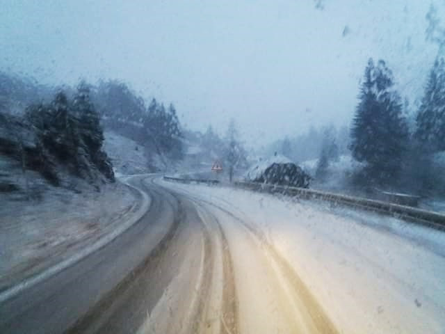 Romanija pod snijegom, odvijanje saobraćaja bez poteškoća