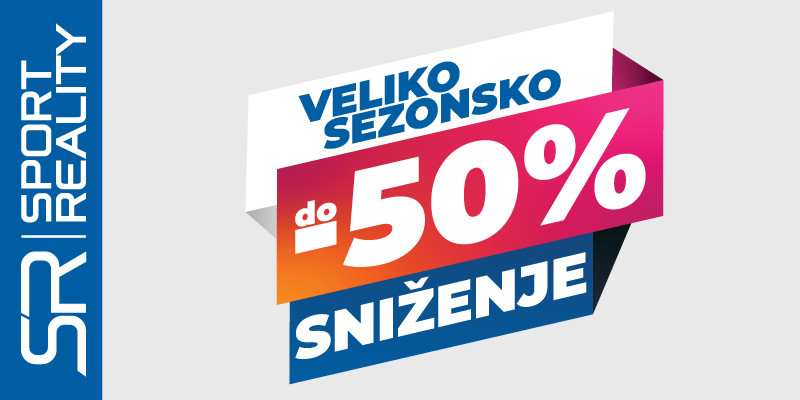 Slavimo praznike uz SPORT REALITY sezonsko sniženje do -50%