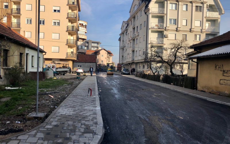 Asfaltirana nova ulica u Bijeljini /FOTO/