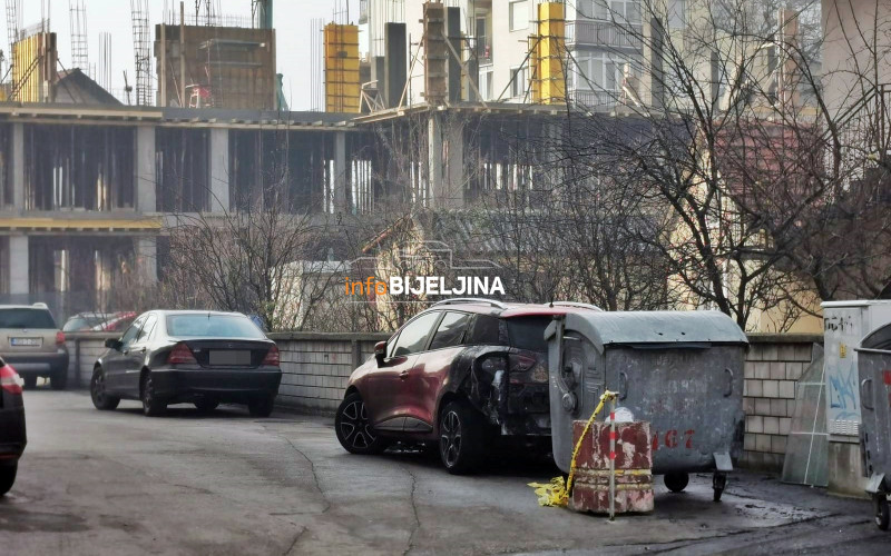 POTRAGA ZA PIROMANIMA U BIJELJINI Zapaljen auto bivšeg savjetnika ministra bezbjednosti, policija na nogama