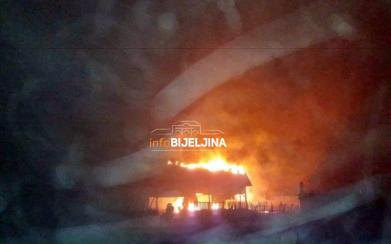 GORI PILANA U BJELOŠEVCU U toku intervencija vatrogasaca