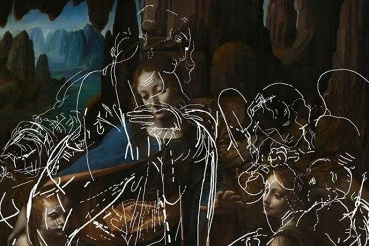 Ispod Da Vinčijeve slike otkriven crtež Isusa Hrista