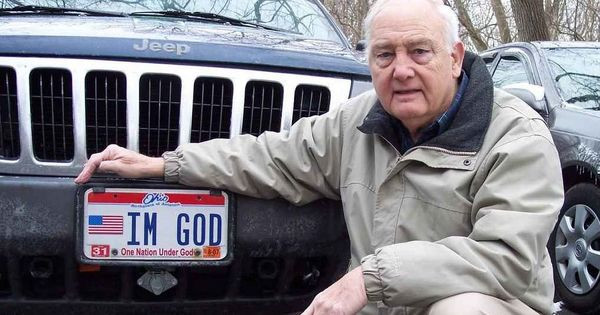 Čovjek dobio 150.000 dolara u sporu oko registracijskih tablica s natpisom