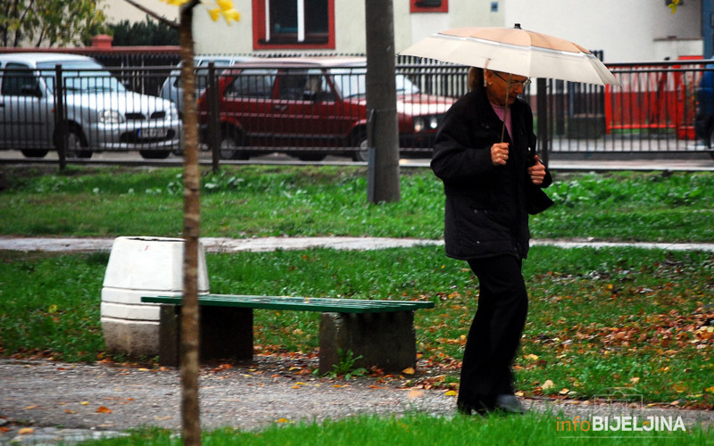 Sutra oblačno i kišovito