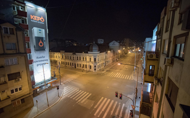 BEOGRAD KAO GRAD DUHOVA: Evo kako izgleda srpska prestonica posle uvođenja policijskog časa /FOTO/