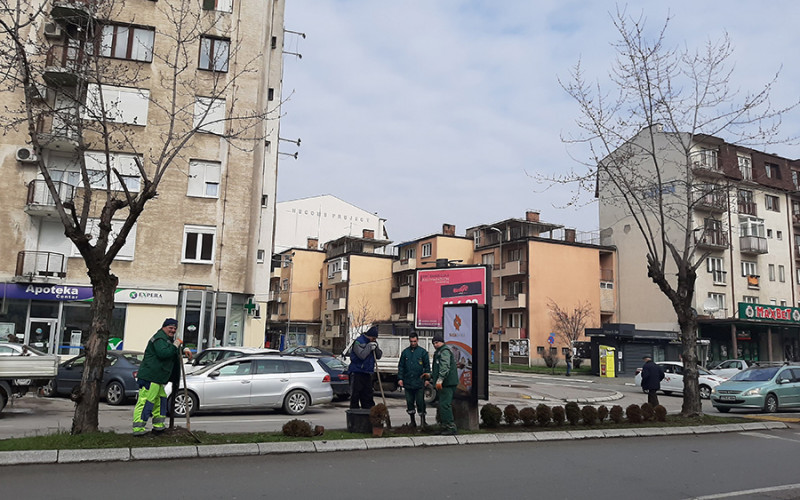 Bijeljinski “Komunalac” u akciji sređivanja grada