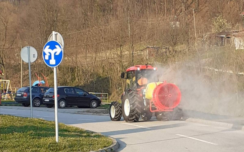 Lopare: Dezinfekcija javnih objekata i površina tokom vikenda