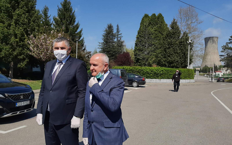 Ministar Đokić u posjeti RiTE Ugljevik