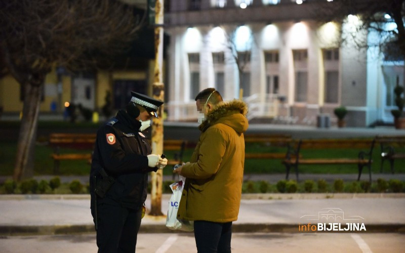 U RS 17 osoba prekršilo policijski čas, 62 nisu nosile maske