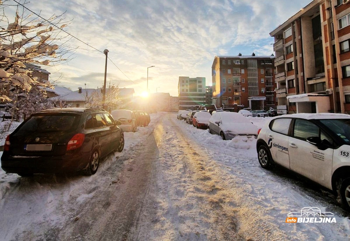 Bijeljina najhladnija unazad devet godina, rekord od -20 stepeni izmjeren u drugom gradu