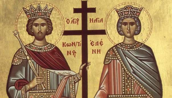 Danas Sveti car Konstantin i carica Jelena