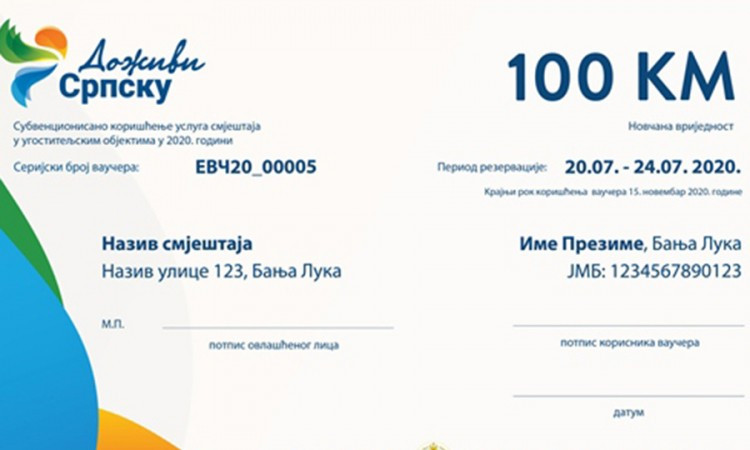 Spisak objekata i agencija u kojima se može koristiti vaučer