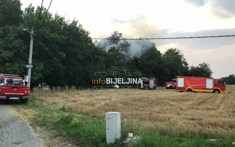 Vatrogasac u bolnici na pregledima, utvrđene lakše povrede