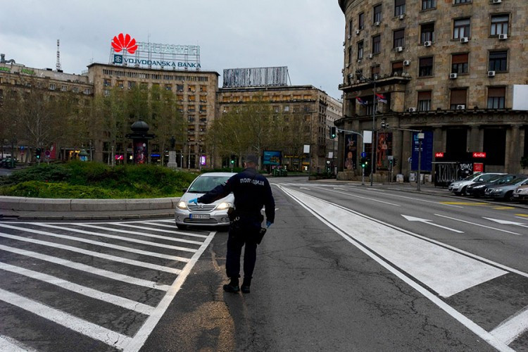 Kretanje građana u Srbiji smanjeno i do 81 odsto