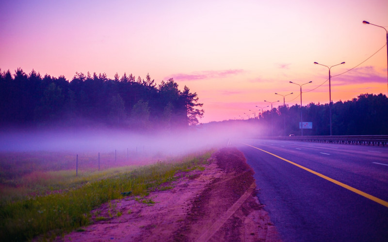 Magla ponegdje u kotlinama i na planinama smanjuje vidljivost