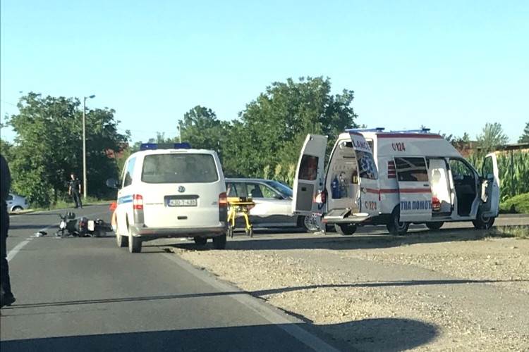 Nezgoda na ulazu u Janju, saobraćaj se odvija usporeno