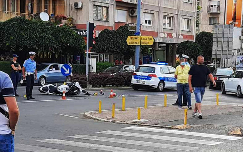 Nezgoda u centru Bijeljine