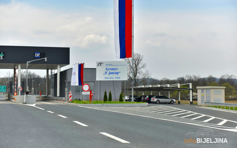 Prihodi od putarine za šest mjeseci 8,3 miliona KM