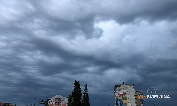 Danas oblačno sa kišom i pljuskovima