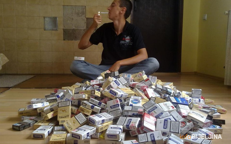 Oduzeto 2.000 paklica cigareta