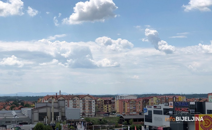 Danas sunčano i sparno, poslije podne nestabilno