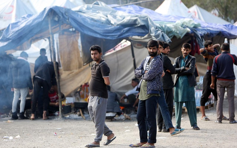 Protest građana Bihaća zbog migranata 29. avgusta