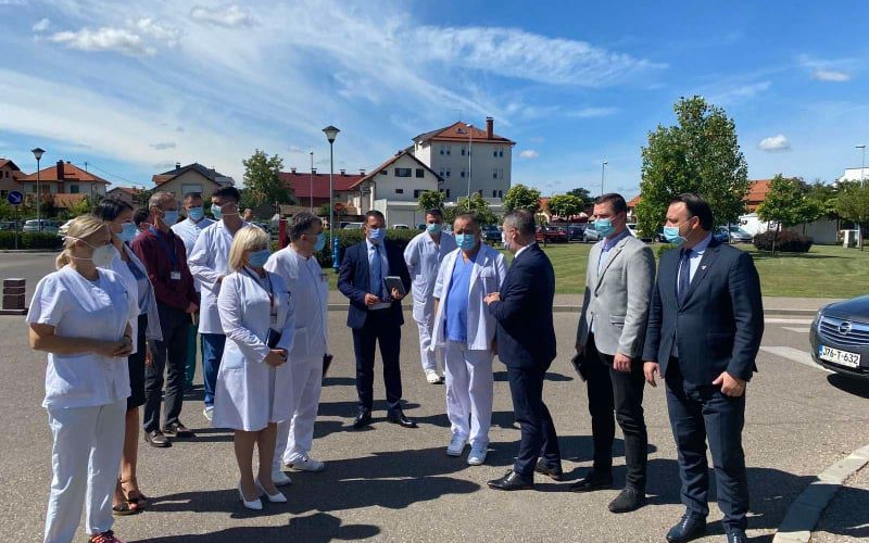 Bijeljina: Radovi na proširenju kovid bolnice idu po planu