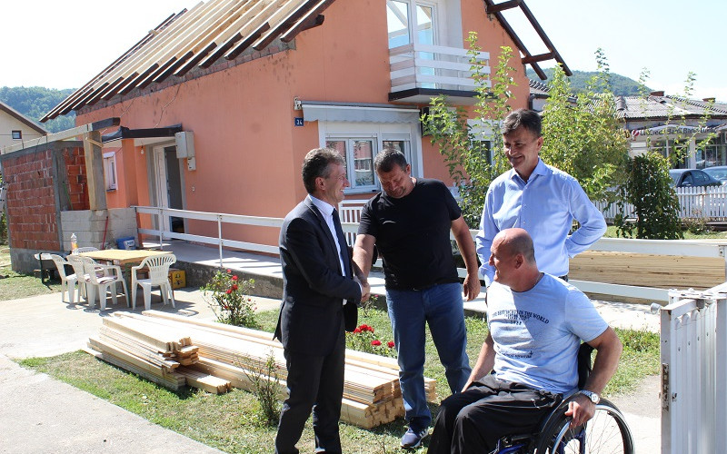PODRŠKA RATNOM VOJNOM INVALIDU Uz pomoć opštine se rekonstruiše stambeni objekat u Ugljeviku
