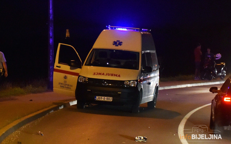 Nezgoda na putu Zvornik - Bijeljina, povrijeđena žena