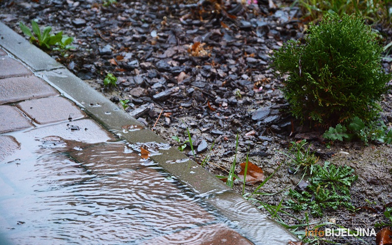 Danas oblačno, kiša i pljuskovi poslije podne u većini krajeva