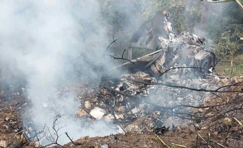 PRVE FOTOGRAFIJE SA LICA MJESTA Srušio se avion Vojske Srbije kod Loznice