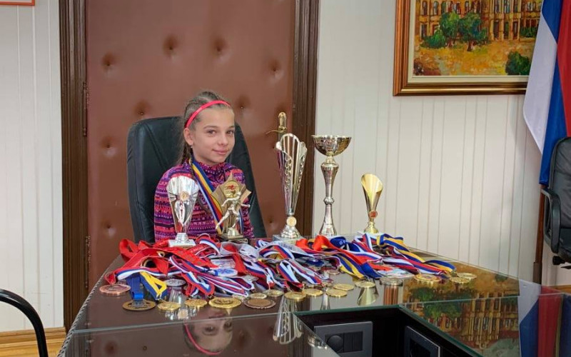 Bijeljina: Prijem za malu šampionku