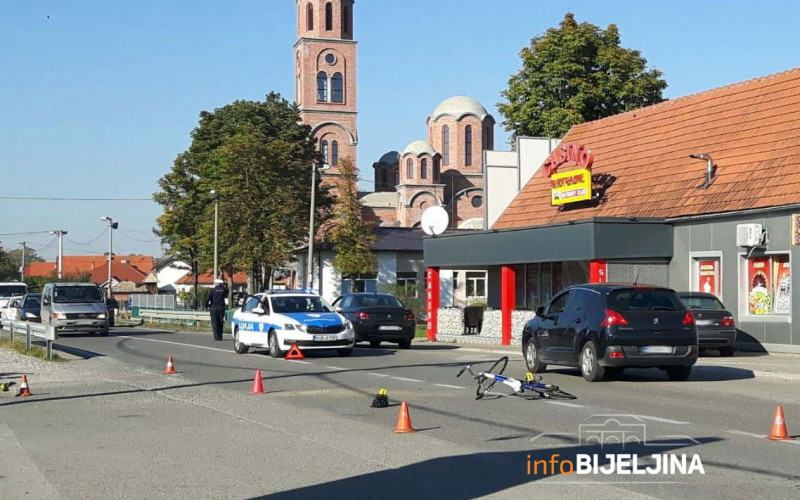 NEZGODA U PATKOVAČI Povrijeđen biciklista