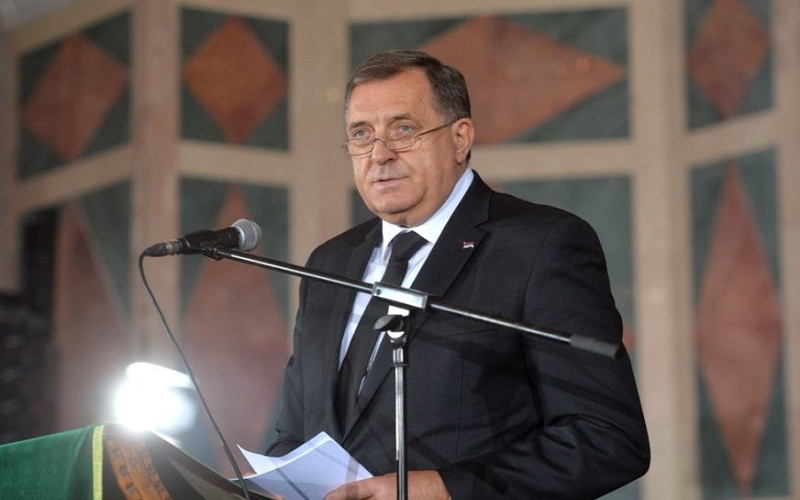 Dodik u besjedi poručio da je Srpska bila dom patrijarha Irineja jednako kao Srbija