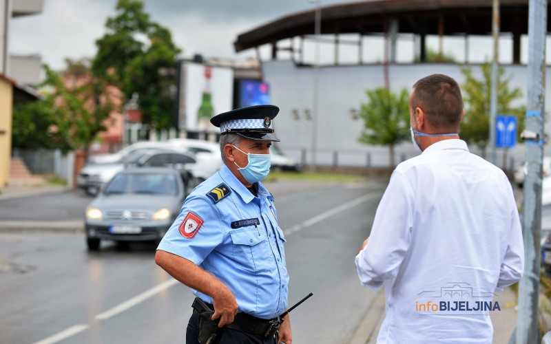 Bijeljina: Sankcionisano 75 pješaka