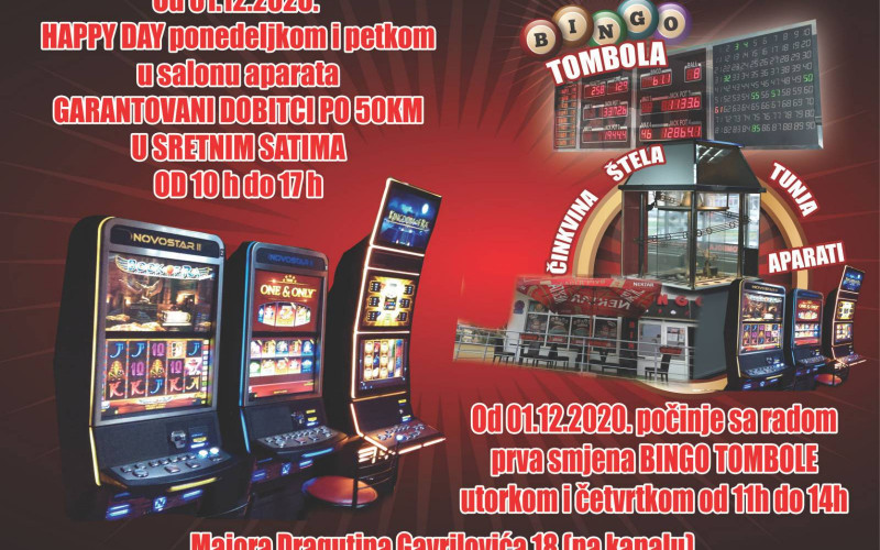 BINGO TOMBOLA BIJELJINA Nešto novo zabavno i nagradno