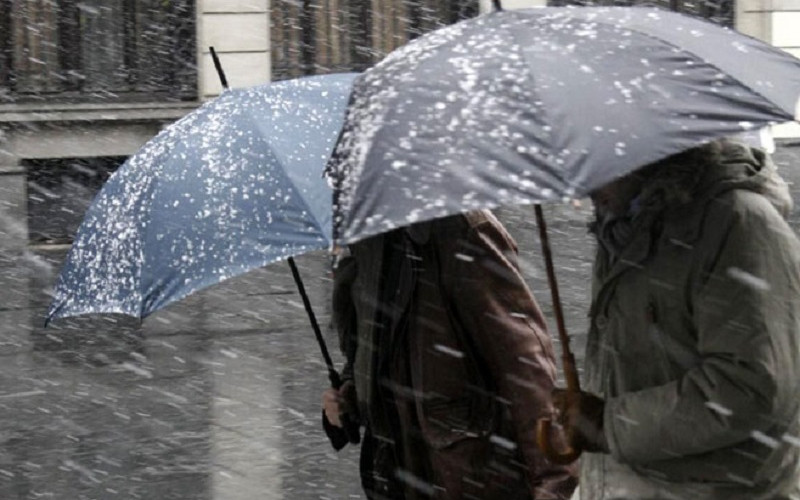 Pao prvi snijeg u Beogradu