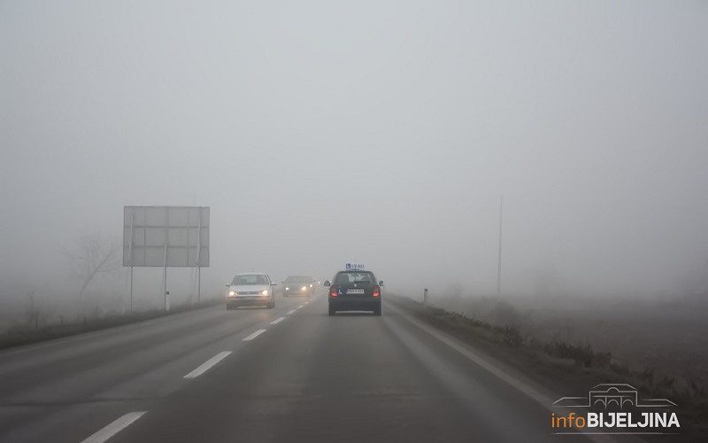 Voziti oprezno zbog magle i poledice