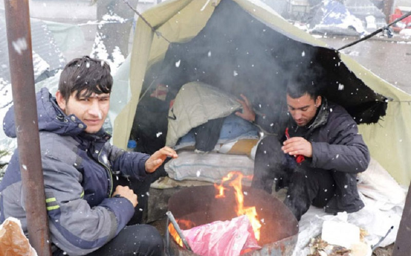 Balkanska zima - neprijatelj migrantima
